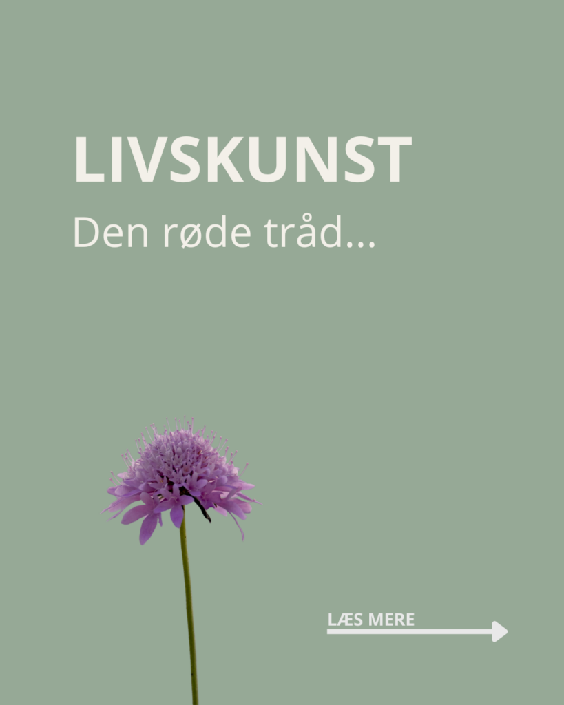LIVSKUNST - Den røde tråd